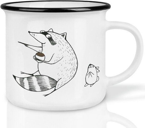 LIGARTI Keramiktasse – Kaffeeninchen