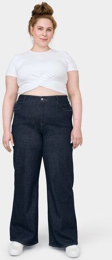 Damen Jeans DEW High Waist Flared DAWN Bio-Baumwolle Curvy