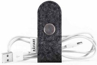 Råvare Kabelhalter OWE in dunkelgrau