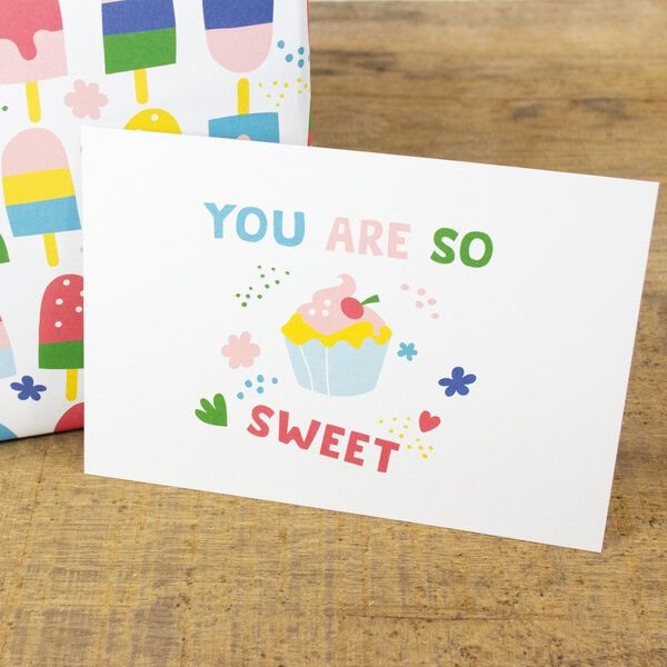 Bow & Hummingbird Postkarte You are so sweet