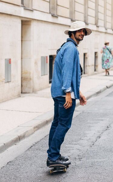 MUD Jeans Unisex Jeans "Regular Bryce - Medium Dark"