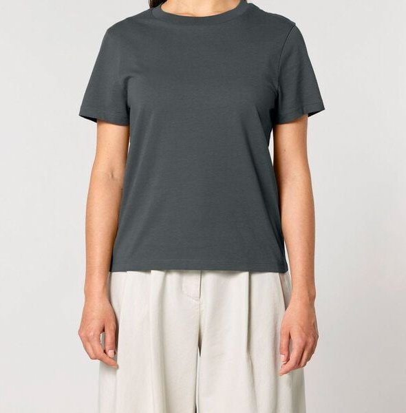 FAIRTICKEN BASICS Damen Basic T-Shirt aus 100% Bio-Baumwolle