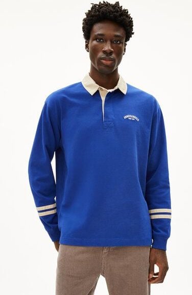 ARMEDANGELS AADRU LS RUGBY Herren Longsleeve aus Bio-Baumwolle