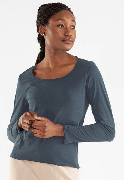 Alma & Lovis Smartes Langarmshirt aus Bio-Baumwolle | Smart Shirt