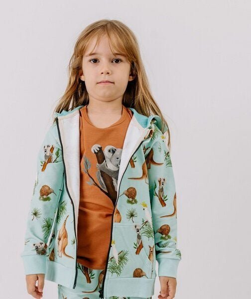 Walkiddy Australian Animals-Sweat Jacket