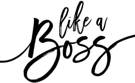 Photocircle Poster / Leinwandbild - Like a Boss