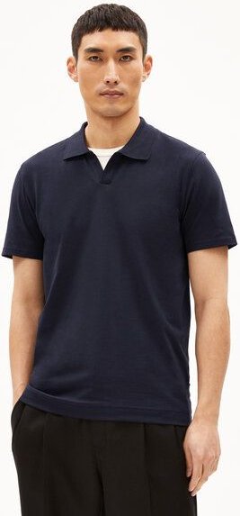 ARMEDANGELS BRAAN PREMIUM - Herren Polo T-Shirt Regular Fit aus Bio-Baumwoll Mix