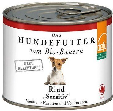 defu Bio Hundefutter Menü Rind *Sensitiv*