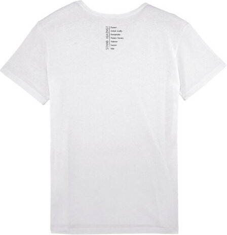 Human Family Bio Herren V-Neck T-Shirt "Chill - Against"