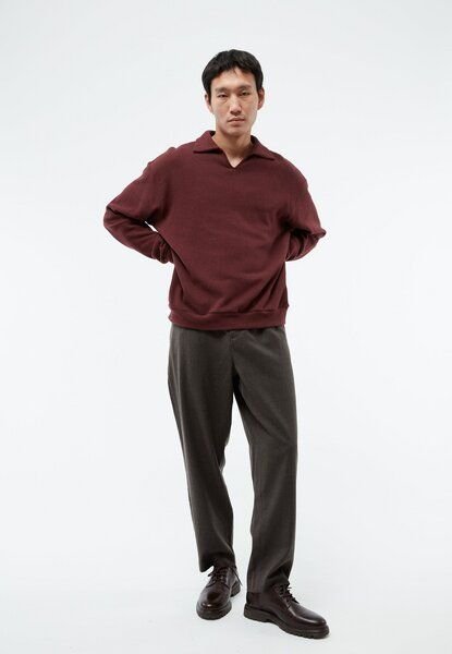 Thumbnail - Givn Berlin Sweater GBBELA aus recycelter Baumwolle mit Kragen