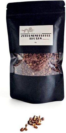 BAGHI Bhutanpfeffer bio mit ausgeprägten Grapefruit- und Zitrus-Aromen aus Wildsammlung Königreich Bhutan