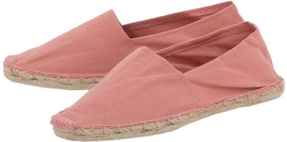 Japanwelt Espadrilles Espadrilles Canvas Unisex Low Top Sommerlatschen Flache Ballerina