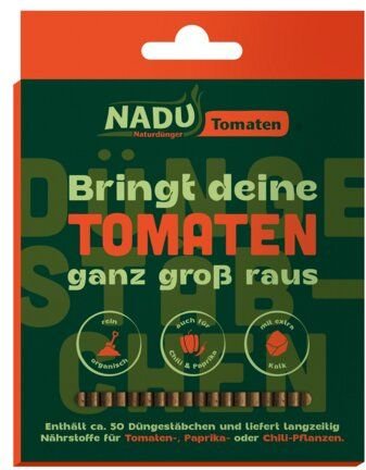 Thumbnail - NADU Naturdünger Organische Tomaten Düngestäbchen