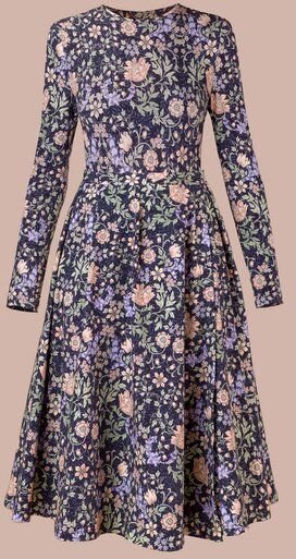 Atelier SNOW Set Langärmliger Body + Wickelrock aus Bio-Baumwolle