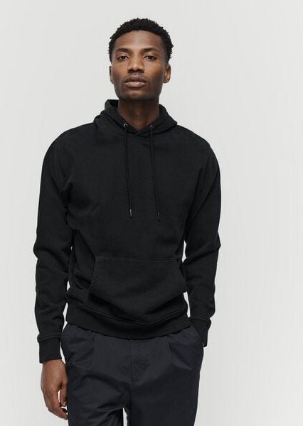 SANVT Der Perfekte Hoodie - Schwarz Gewaschen