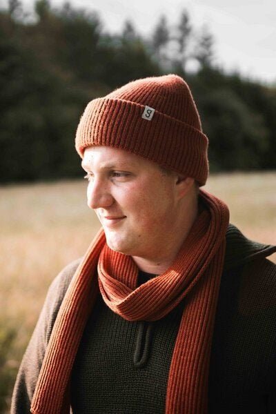 Grote Strick Strickmütze SCHIEFER TURM GOTS-zertifiziert