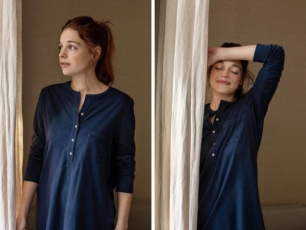 Yumeko Pyjamaoberteil Damen Jersey