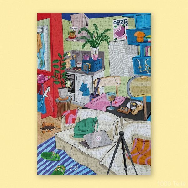 Willa Wunst In der Casa Carlo Puzzle