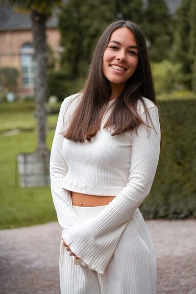 Vivien Joy Femininer Strickpullover - Lya Crop Pulli