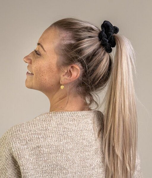 obumi SCRUNCHIE SAMT - BIO BAUMWOLLE