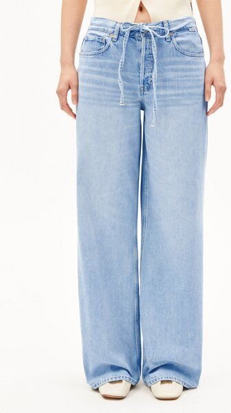 ARMEDANGELS ASTRAEAAS Damen Wide Jeans Bio-Baumwoll Mix