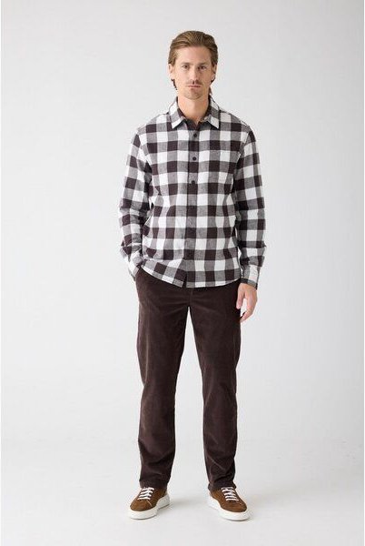 KnowledgeCotton Apparel Cord Hose CHUCK aus Bio-Baumwolle ROC/GOTS/Vegan