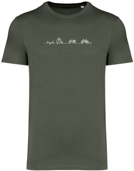 Brandless Basic Bio T-Shirt Men Bicycle Line Nr. 5 ( 180g/m²)