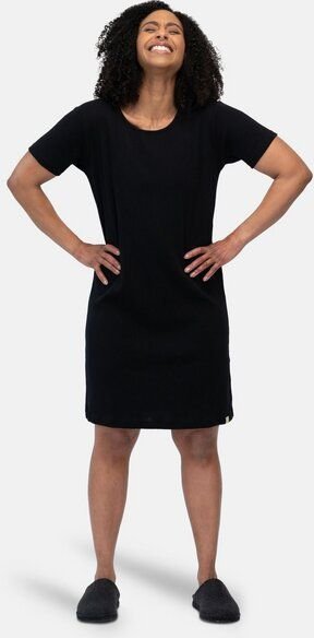 greenjama Damen Sleepshirt aus Derby-Rib, aus Bio Baumwolle und GOTS zertifiziert