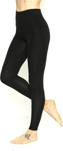 Bruno Barella GOTS zertifizierte Damen Leggings aus Biobaumwolle in schwarz