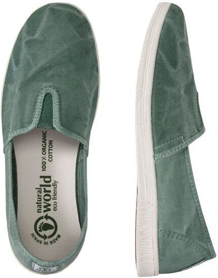 natural world Vegan Damen Slipper washed - Old Bonsai
