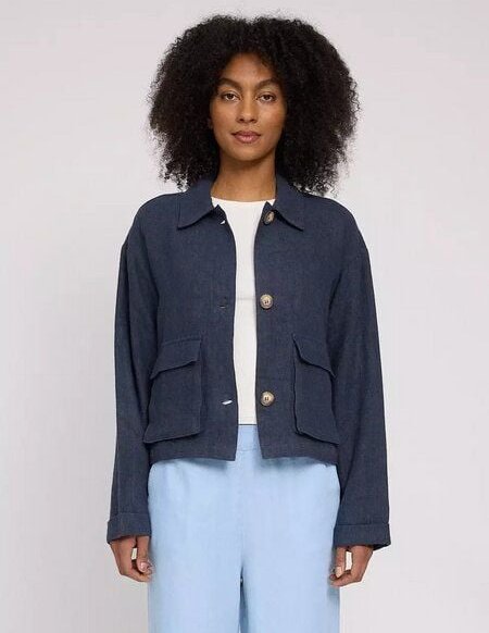 Thumbnail - Mazine Leichte Jacke für Frauen - aus 100% Leinen