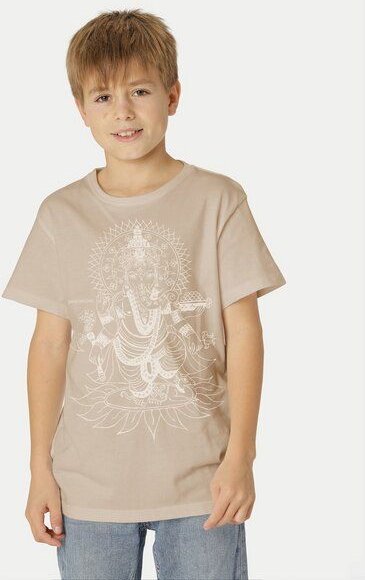 Peaces.bio - handbedruckte Biomode Bio-Kinder T-Shirt Ganesha
