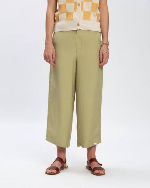 Matona Hose mit weitem Bein aus Lyocell für Frauen / Tencel Pants