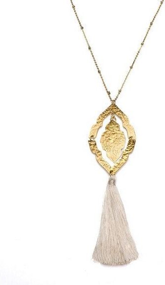 Frida Feeling Kette Nihira gold / weiß