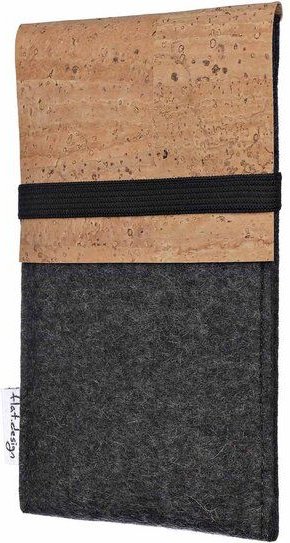 flat.design Handyhülle SAGRES für Samsung Galaxy M-Serie - VEGAN Filz Hülle Kork