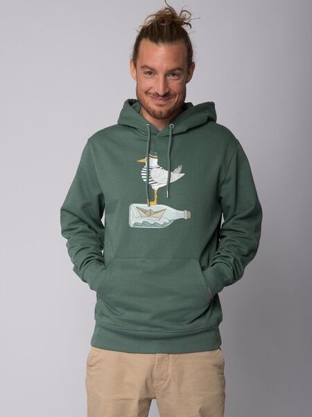 watapparel Hoodie Unisex Möwe mit Hut