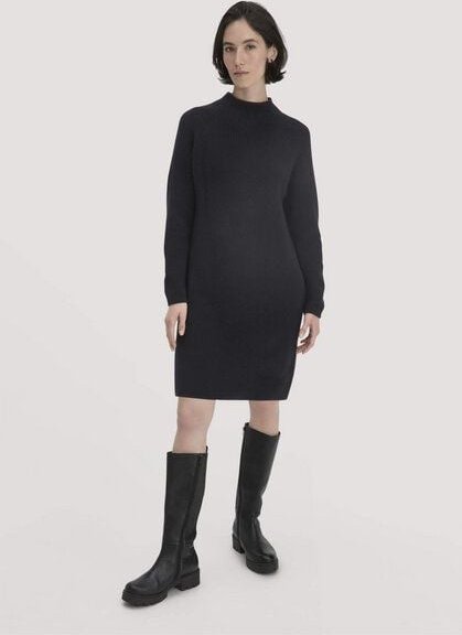 hessnatur Strick Kleid Regular aus reiner Bio-Baumwolle