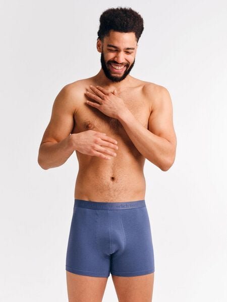 erlich textil Casual Cotton Pants, enge Boxershorts aus Bio-Baumwolle, made in Europe