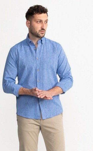 De IONESCU Das "Godeanu" Leinen-Baumwoll-Hemd — gefertigt in Siebenbürgen