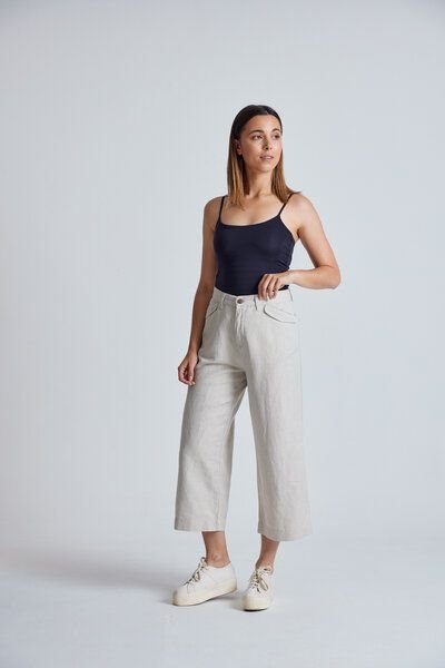 Flax and Loom Leinen Culotte Betty