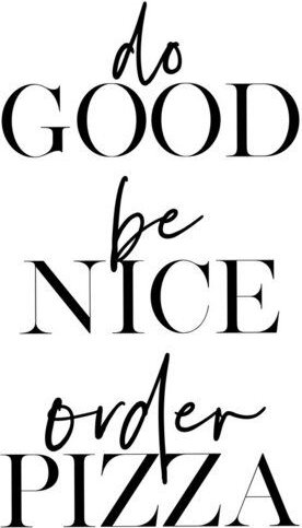 Photocircle Poster / Leinwandbild - Order Pizza