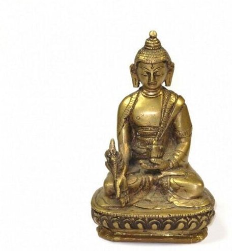 Just Be Messing Buddha Figur mit Mudra