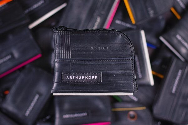 ARTHURKOPF Portemonnaie aus Fahrradschlauch