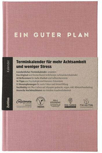 Ein guter Plan Zeitlos – Undatierter Terminkalender für mehr Achtsamkeit und weniger Stress