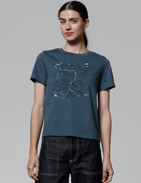 watapparel T-Shirt Frauen Landschaft