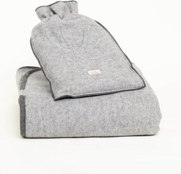 nahtur-design Lodendecke + Ökowärmflasche im Set