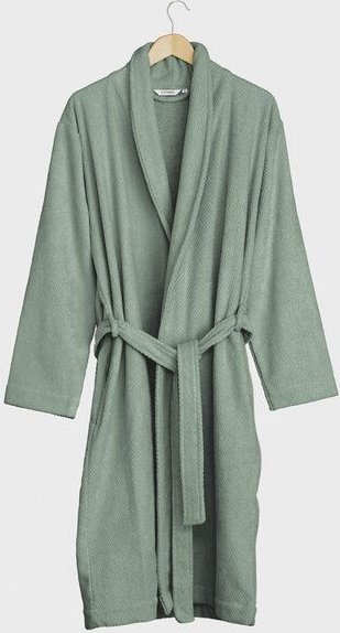 Yumeko Bademantel Mini Dots aus Bio-Baumwolle