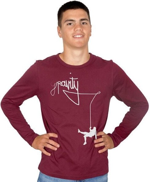 HANDGEDRUCKT "Gravity" Männer Longsleeve