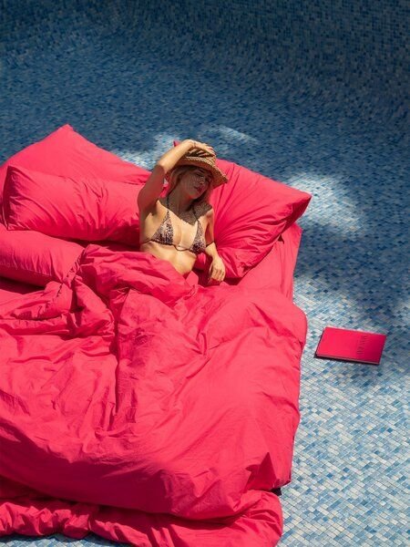 erlich textil Finn Bettdeckenbezug aus weicher Bio-Baumwolle, made in Europe