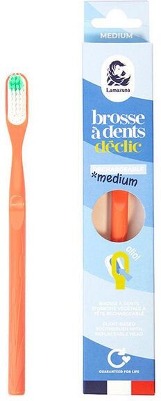Lamazuna Zahnbürste mit austauschbarem Kopf